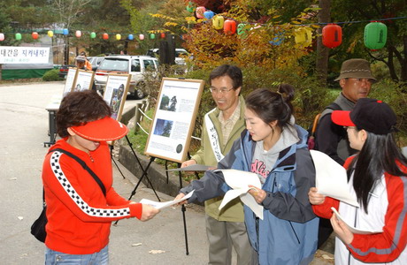 Save Pine Trees of Baekdu Daegan Mountain System