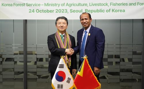 Korea-Timor-Leste Forest Cooperation