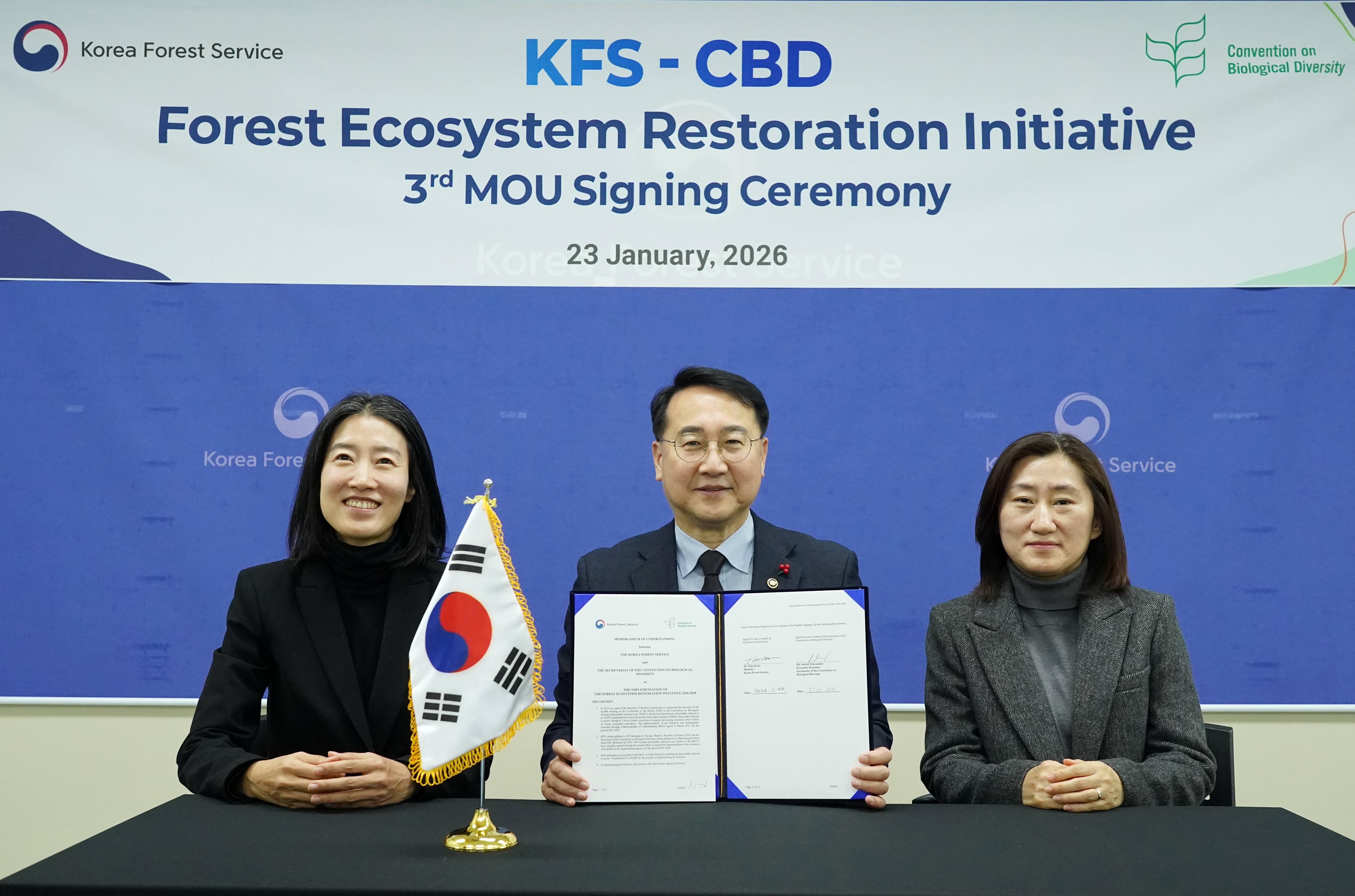 Korea Forest Service Strengthens Cooperation with the Convention on Biological Diversity to Enhance Forest Biodiversity 이미지3