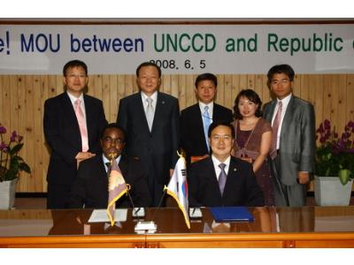 UNCCD and Korea Forest Service ties the Knot