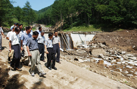 Inspection of Areas Affected by Landslides 