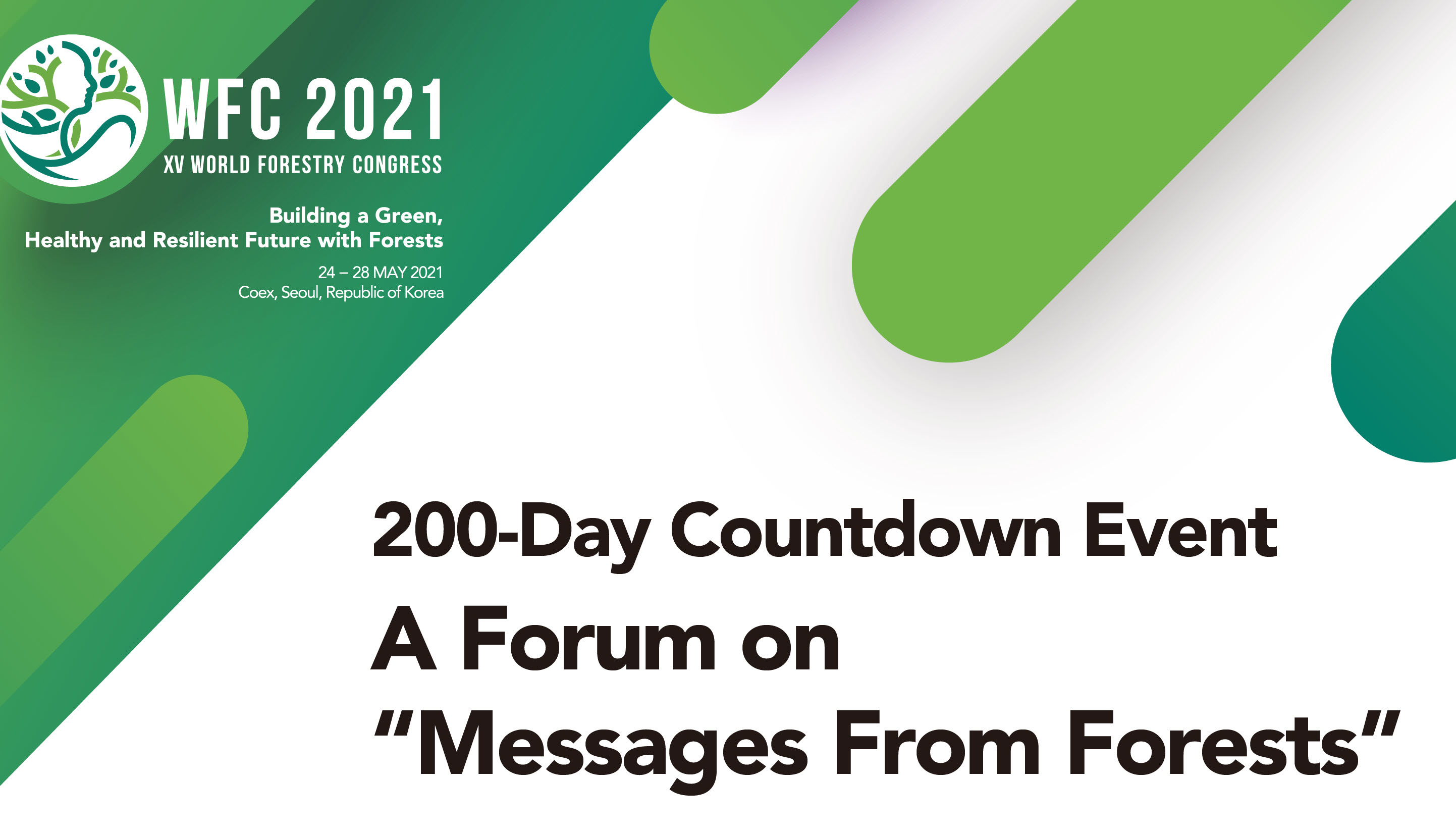 World Forestry Congress_D-200 Countdown Event 이미지1