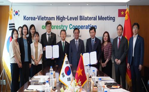 KFS Hosts High-Level Meeting with Vietnam for Forestry Cooperation
